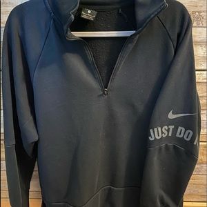 Nike DriFit High-low quarter zip